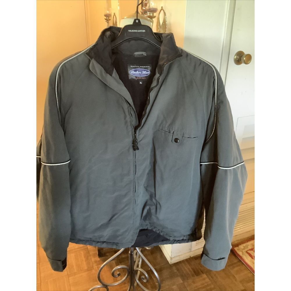 Vintage Levi's Anchor Blue Mens Winter Coat XL